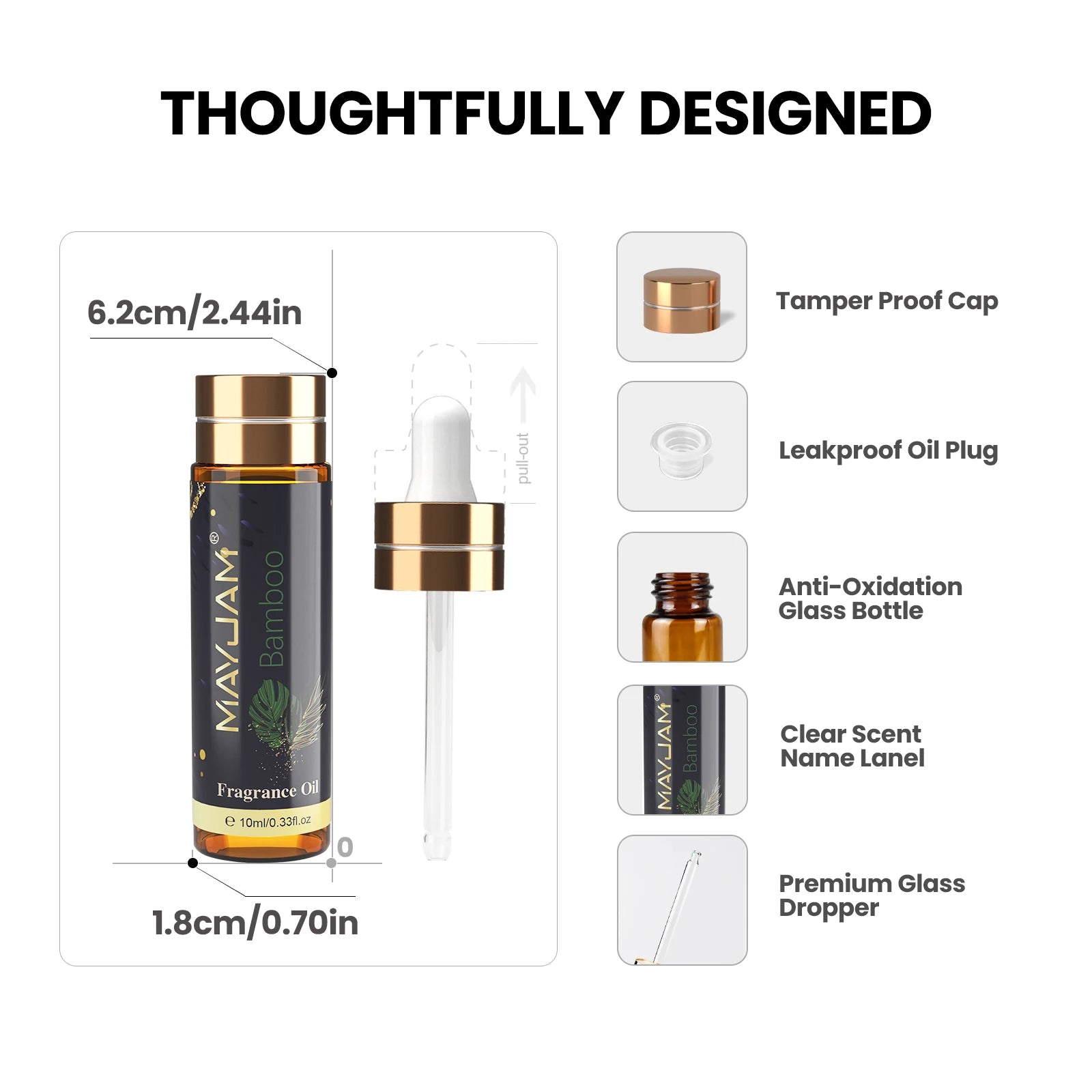 Huile de Fragrance Bien-être - Aromathérapie 🌿